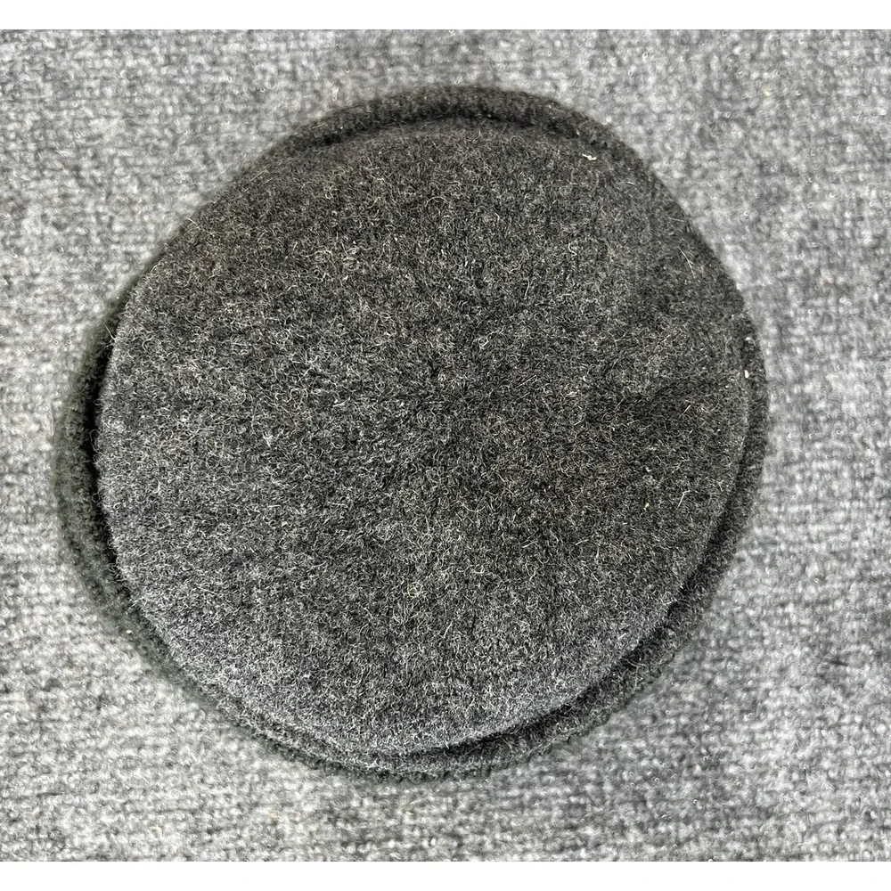 SCALA Collection Gray Wool/Lana Boiled Cloche Hat One Size